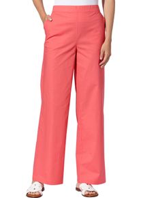 Heine Damen Schlupfhose mit weitem Bein koralle