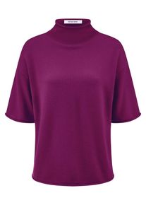 Peter Hahn - Pullover mit Stehkragen, pink, Gr. 42, Schurwolle