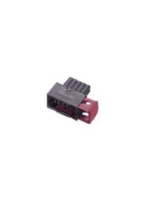 TE Connectivity - AMP Bo&icirc;tier femelle, Prise, 2 Rang&eacute;es, 6 P&ocirc;les ,D&eacute;trompage A1, Noir - 1-967241-1