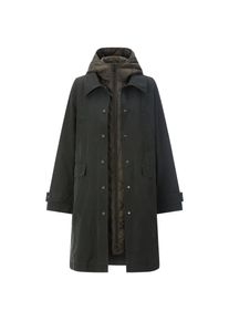 ECOALF Damen-Trenchcoat 2in 1 mit Weste Oliv XL