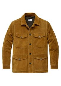 TELLASON Herren-Wildlederjacke Goldbraun XL