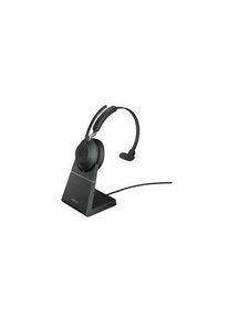 Jabra USB-C-Headset, Evolve 2-65, Stereo, On-Ear, 20kHz, Bluetooth, Schwarz - 26599-989-889