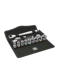 Wera Jeu de cl&eacute;s &agrave; cliquet, 3/8", 13pi&egrave;ces - 05003785001