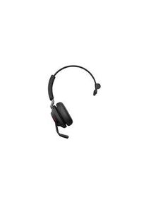 Jabra Headset, Evolve 2-65, Mono, On-Ear, 20kHz, Bluetooth, Schwarz - 26599-899-999