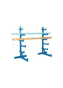 realspace Pro RS PRO Gestell, 6-fach, Stahl, 1.8m, Blau - 3268710