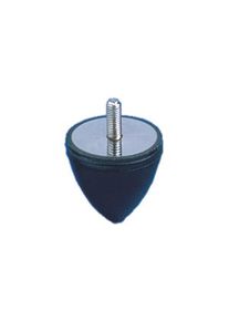 Paulstra Konischer D&auml;mpfer, 1.4kN, M8, Kautschuk - 512307
