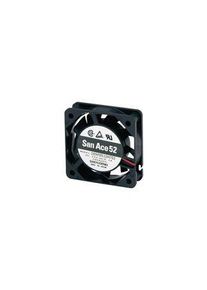 Sanyo Denki Axial Fan DC Ball 52x52x15mm 24V 22.2m&sup3;/h - 109P0524A701