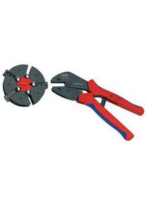 Knipex Crimping Pliers with Magazine Changer, 0.5 6mm&sup2;, 250mm - 97 33 01