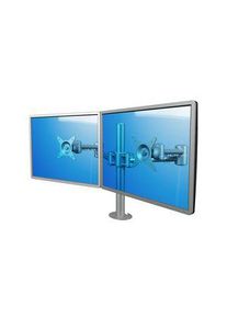 Dataflex Verstellbarer Viewmate Dual-Monitorarm, Klemme / T&uuml;lle, 15kg, 37" (93.9 cm), Unterst&uuml;tzte Displays - 2, Silber - 52.632
