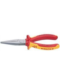 Knipex VDE Long-Jaw Pliers, without Cutter, Chrome-Vanadium Steel, 160mm - 30 16 160
