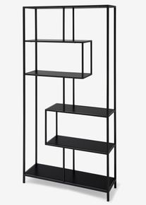 Offenes Regal in schwarz, 170x76 cm, bonprix