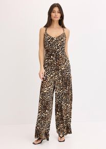 Jersey-Jumpsuit in braun, Gr&ouml;sse 32/34 (XS), bonprix