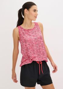 Sport-Top mit Racerback schnelltrocknend in pink, Gr&ouml;sse 40/42 (M), bonprix