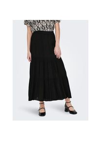 Only, Unisex, Only Maxirock &raquo;ONLMIKKA LIFE LONG SKIRT WVN NOOS&laquo; Viskose, schwarz, XS (34), Langer Rock von Only