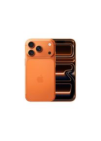 Apple, Smartphone &raquo;iPhone 17 Pro&laquo; Orange Induktionsladung, orange, Kamerasystem: 48 Mpx Tele (/2.8 Blende, Hybrid Focus Pixel), 48 Mpx Ultraweitwinkel