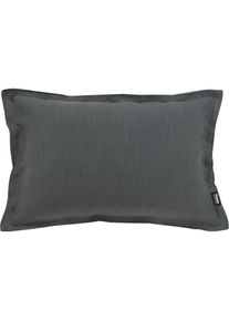 done., done. &raquo;Lene&laquo; unifarben, Reissverschluss, Kissenh&uuml;le ohne F&uuml;llung, 1 St&uuml;ck, anthrazit, unifarben, Baumwolle, Leinen, 1 Stk.