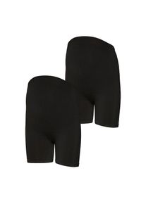 MAMALICIOUS, Unisex, Umstandsshorts &raquo;MLAMIYA NEW HOTPANTS 2-P NOOS&laquo;, schwarz pack:schwarz, L/XL, N-Gr, 2-er Packung Shorts von MAMALICIOUS