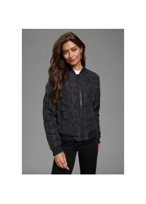Bruno Banani, Unisex, Blouson mit durchgehendem Reissverschluss, mit Reissverschlusstaschen, schwarz, 36, Blouson von Bruno Banani f&uuml;r einen l&auml;ssigen 