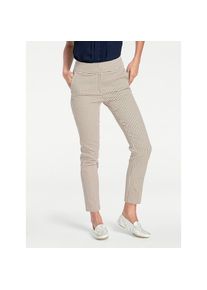 Heine, Unisex, Heine R&ouml;hrenhose, camel, wei&szlig;, 20, Kurzgr&ouml;ssen, Figurbetonte R&ouml;hre