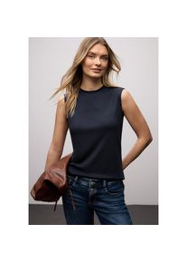 Street One, Unisex, Street One Shirttop mit Turtleneck, shadowed navy, 46, Basic Top f&uuml;r Unisex von Street One