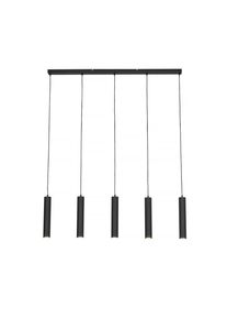 Novel H&auml;ngeleuchte , Schwarz , Metall , Uni , l&auml;nglich , 6x140x120 cm , RoHS, ISO 9001, Bsci, CE , Lampen & Leuchten, Innenbeleuchtung, H&auml;ngelampen, Pendelleuchten