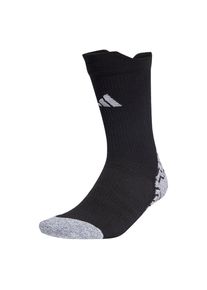 adidas Performance, Femmes Chaussettes de sport 'Football GRIP Knitted Crew Cushioned Performance', gris chin&eacute; / noir