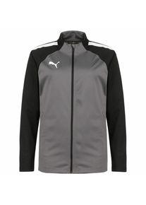 Puma Sportjacke 'Team Liga' Herren, dunkelgrau / schwarz / wei&szlig;, Gr&ouml;&szlig;e M