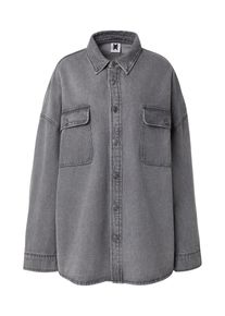 Karo Kauer Bluse Damen Gr&ouml;&szlig;e XS/S grau