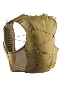 Salomon - Active Skin 8 Set - Laufgilet Gr XS beige