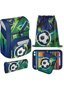 Scooli, Unisex, Schulranzen &raquo;Easy Start&laquo; Reflektoren, soccer champ, B/H/T: 29,5cm x 36,5cm x 29cm, Schulranzen-Set &raquo;Easy Start&laquo;