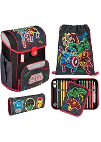 Scooli, Unisex, Schulranzen &raquo;Easy Start&laquo; Reflektoren, avengers, B/H/T: 29,5cm x 36,5cm x 29cm, Schulranzen-Set &raquo;Easy Start&laquo;
