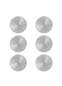 zeller Present, Platzset feierlichen Look, silber