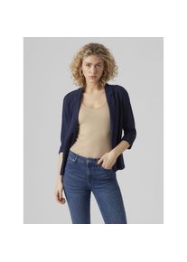 V&eacute;ro Moda Vero Moda, Unisex, &raquo;VMJESMILO 3/4 LOOSE BLAZER WVN NOOS&laquo; mit Leinen, navy blazer, XS, Modischer Blazer von Vero Moda