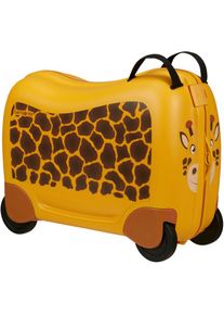 Samsonite, Unisex, Kinderkoffer &raquo;Dream2Go Ride-on Trolley, Giraffe&laquo; 30 l 4 Rollen Kinderreisekoffer Handgep&auml;ck zum sitzen und ziehen, giraffe g., B/H/