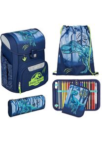 Scooli, Unisex, Schulranzen &raquo;Easy Start&laquo; Reflektoren, jurrassic world, B/H/T: 29,5cm x 36,5cm x 29cm, Schulranzen-Set &raquo;Easy Start&laquo;