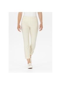 Stehmann, Unisex, 3/4-Hose &raquo;Igor&laquo; in Gr&ouml;ssen 32 bis 52, aus Viskose mit Stretch, burro wei&szlig;, 44, N-Gr, Hose von Stehmann