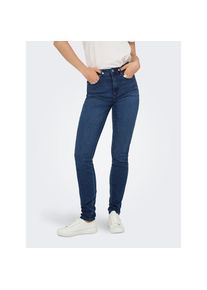 Only, Unisex, Only Skinny-fit-Jeans &raquo;ONLRAY HIGH WAIST SKINNY DNM BOX&laquo;, dunkelblau denim, M (38), L&auml;nge 32, Jeans von Only