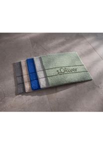 s.Oliver, s.Oliver Badematte &raquo;Allie, Badvorleger, Badezimmer Teppich, Duschvorleger&laquo; H&ouml;he 10 mm rutschhemmend beschichtet schnell trocknend 