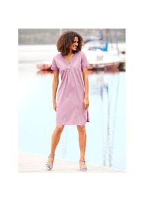 Casual Looks, Unisex, Jeanskleid &raquo;Kleid&laquo; Eingrifftaschen, ros&eacute;, 54, Normalgr&ouml;ssen, reine Baumwolle