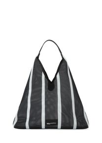 KARL LAGERFELD JEANS Strandtasche Damen Gr&ouml;&szlig;e One Size schwarz / wei&szlig;