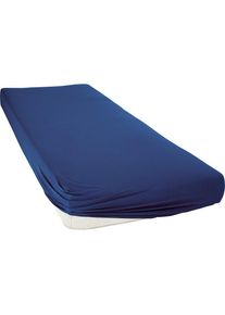 bellana, bellana Spannbettlaken &raquo;bellana premiumstretch&laquo; super elastisch, marine, Jersey-Elasthan, Obermaterial: 95% Baumwolle, 5% Elasthan, 1 Stk.