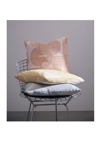 Apelt, Apelt Dekokissen &raquo;Nova&laquo;, beige, gelb, Obermaterial: 90% Polyester, 10% Viskose. F&uuml;llung: 100% Polyester, 1 Stk.