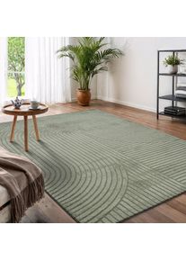 Goodproduct, GOODproduct Designteppich &raquo;Eliaan 3D Optik/Hoch-Tief Effekt&laquo; rechteckig 14 mm H&ouml;he hohe Flordichte und angenehm weich, Teppich Wohnzimmer