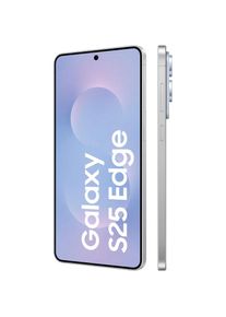 Samsung, Smartphone &raquo;Galaxy S25 Edge&laquo; Titanium Icyblue, titanium icyblau, 5G, NFC, WLAN, Bluetooth, Gorilla-Glas