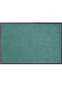 Hanse Home, Hanse Home Fussmatte &raquo;Wash & Clean&laquo; rechteckig 7 mm H&ouml;he Schmutzfangmatte, T&uuml;rmatte, In- und Outdoor, Teppich, L&auml;ufer, waschbar, olivgr&uuml;n,