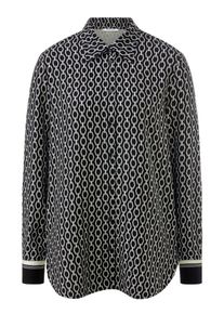 Peter Hahn - Bluse, schwarz, Gr. 42, Viskose