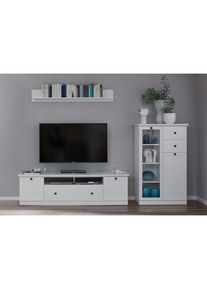 Home Affaire, Home Affaire Wohnwand &raquo;&Ouml;rebro&laquo; Set, 3 Stk. tlg., wei&szlig;