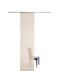 HOMING, HOMING Schiebegardine &raquo;Manhattan&laquo; Klettband 1 Stk. tlg. modern, Wohnzimmer, Schlafzimmer, creme, Polyester