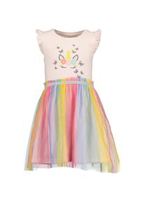 Blue Seven, Unisex, Minikleid Baumwollmischung, verschiedene Drucke, rosa, 116, N-Gr, S&uuml;sses Shirtkleid von Blue Seven