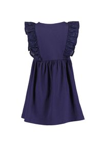 Blue Seven, Unisex, Jerseykleid mit toller Lochspitze, ultramarin, 104, N-Gr, Bequemes Shirtkleid von Blue Seven